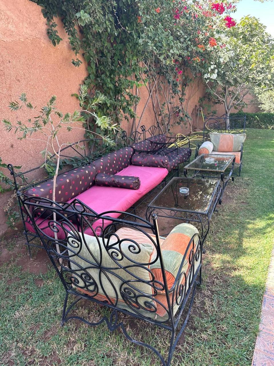Villa Ms Holidays Mika Privatisee Marrakech Marrakesh Buitenkant foto