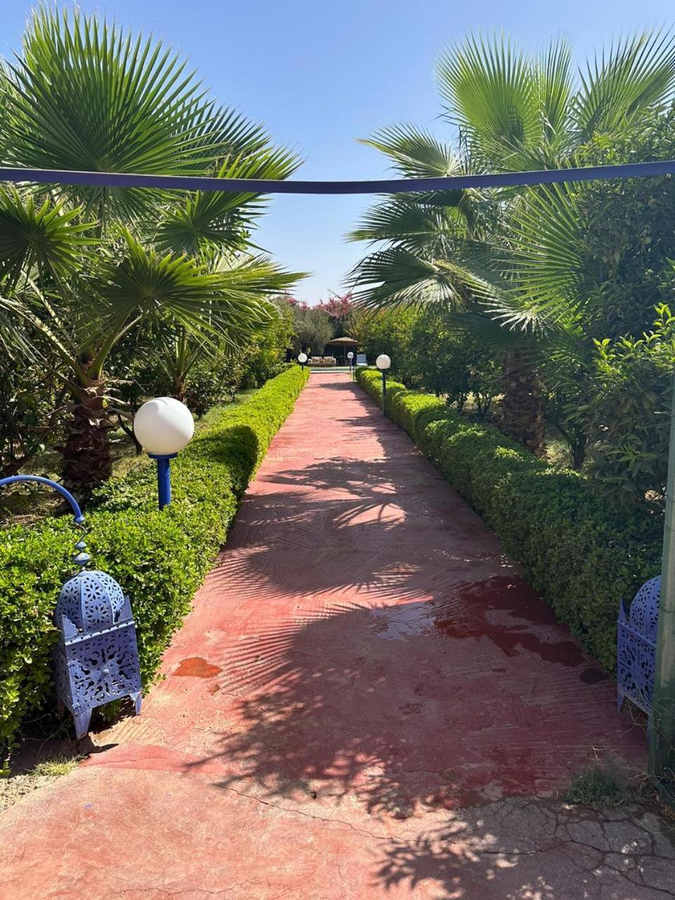 Villa Ms Holidays Mika Privatisee Marrakech Marrakesh Buitenkant foto