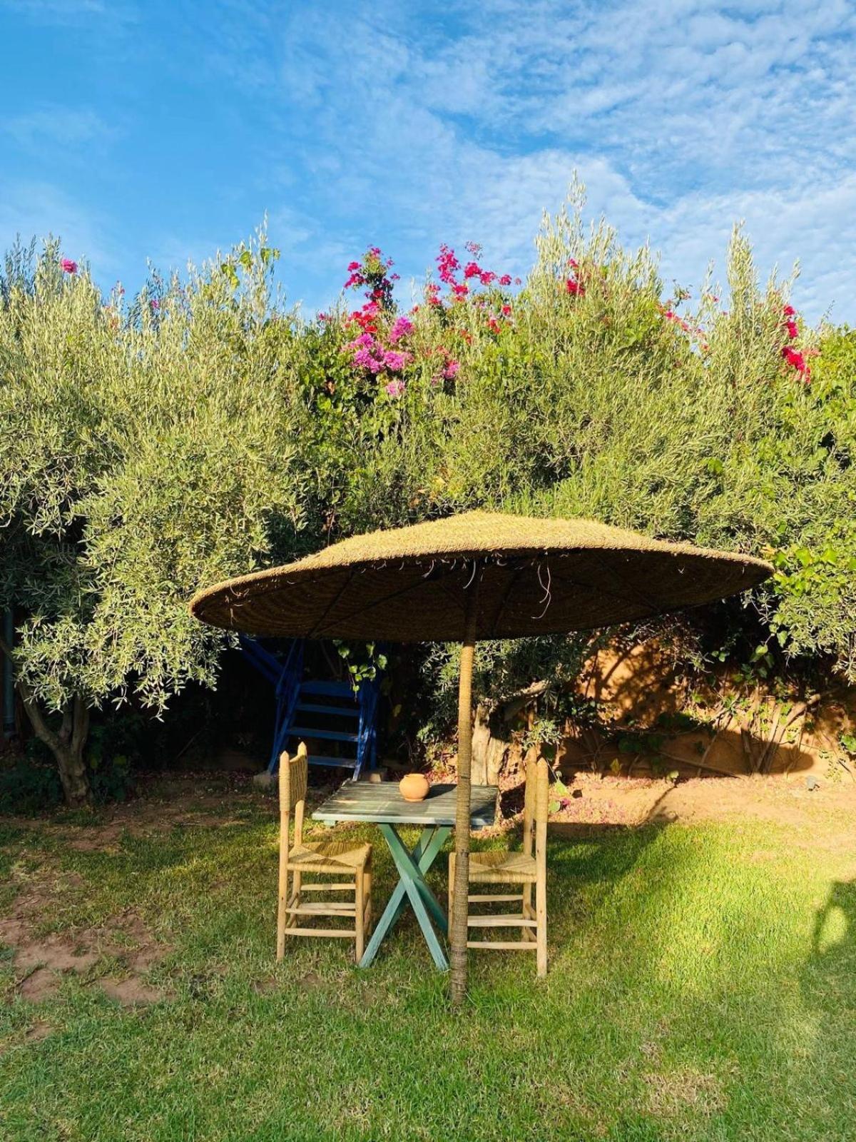 Villa Ms Holidays Mika Privatisee Marrakech Marrakesh Buitenkant foto